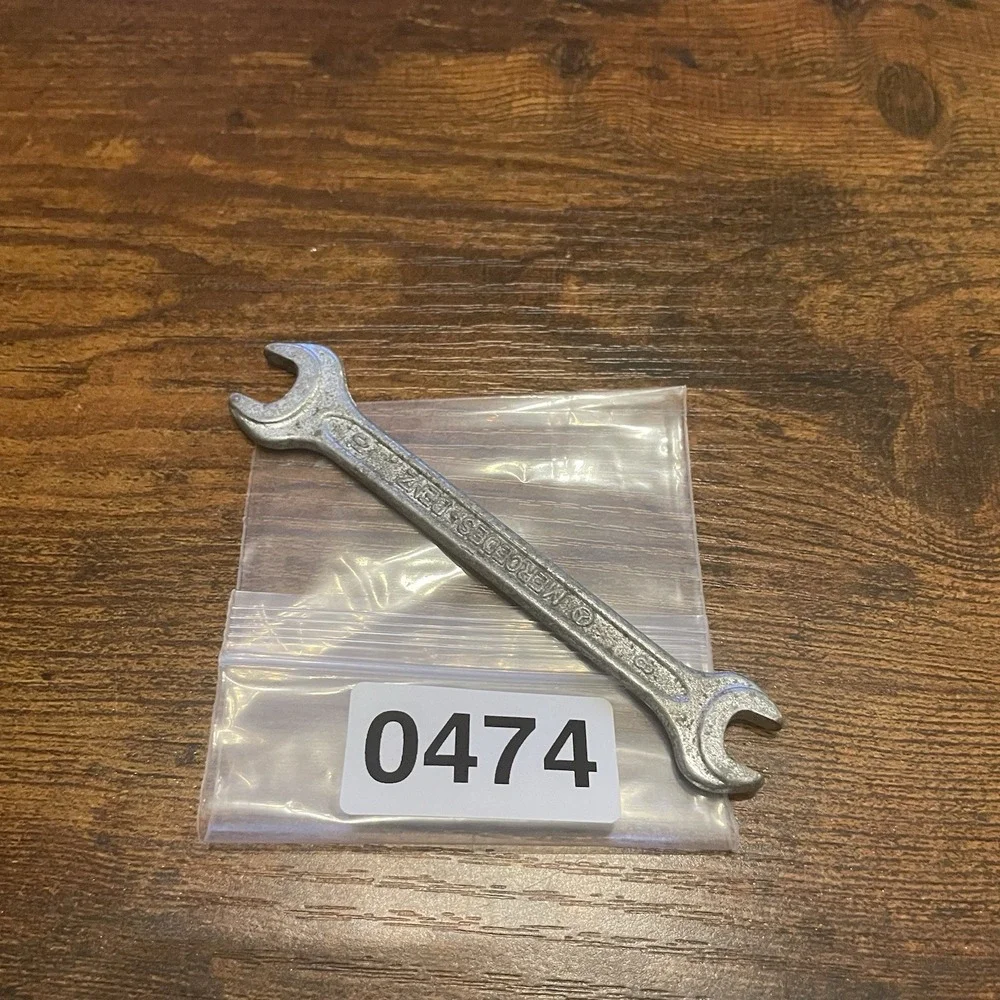✅Mercedes Vintage Trunk Tool Kit 8mm 10mm Wrench Heyco Germany DIN 895#️⃣0474
